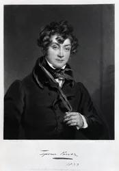 Tyrone Power, gravé par James Sands, c.1833